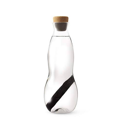 Black + Blum - Eau Carafe Charcoal Filter Water Bottle, Glass