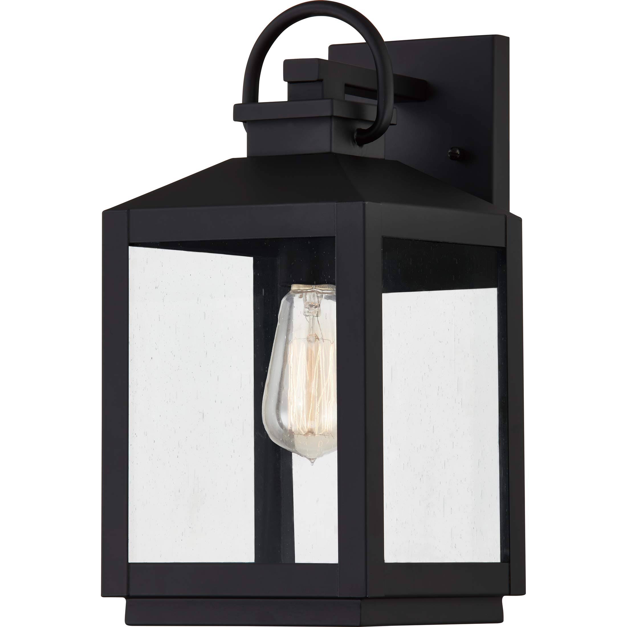 Ashley Harbour ASH31273B Ramsey Outdoor Wall Lantern, Matte Black