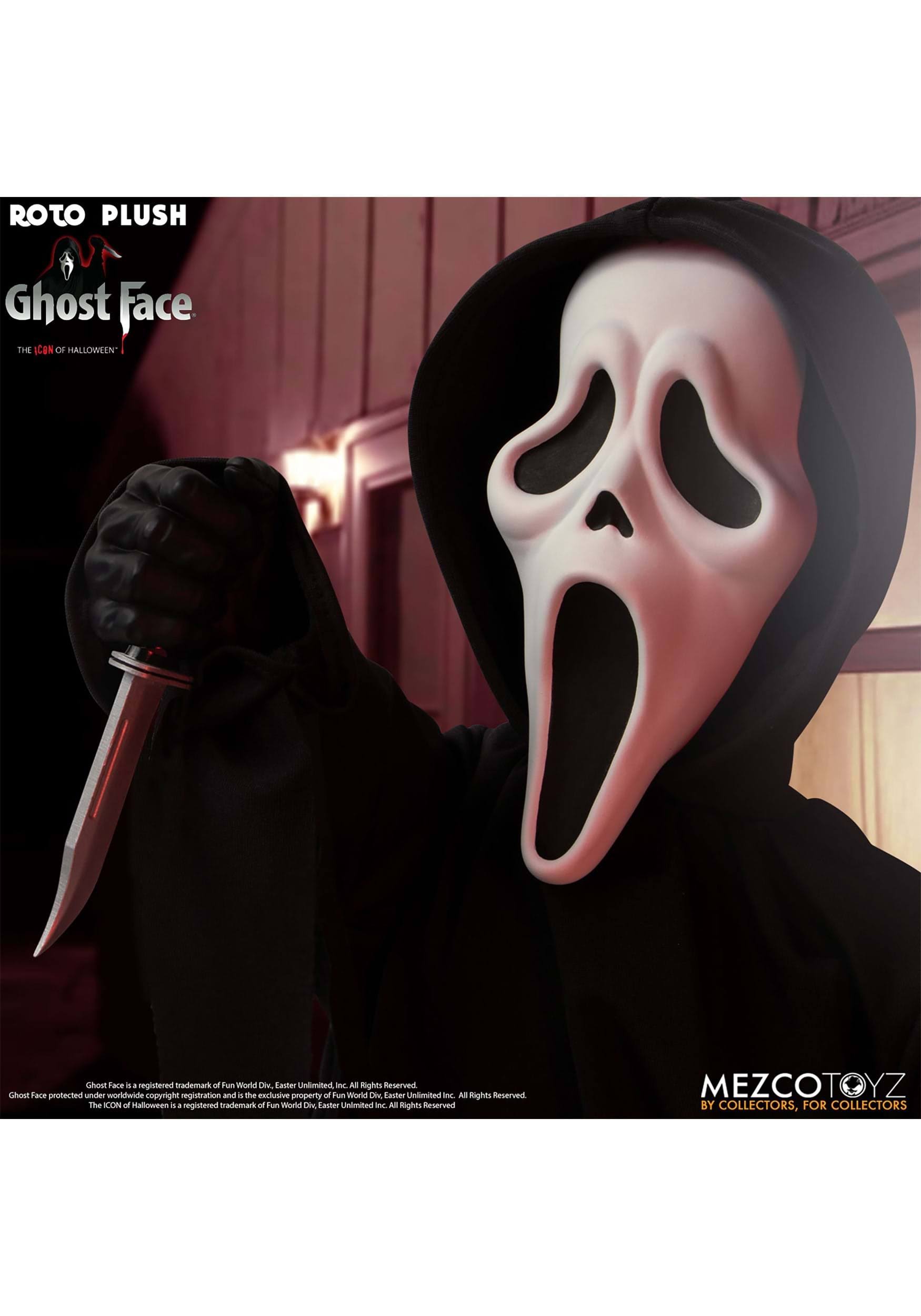 Mezco - Scream Ghostface 18-inch Roto Plush