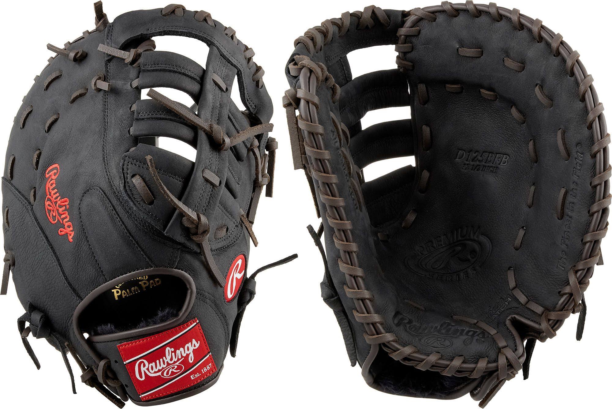 Rawlings 12.5&& Premium Series First Base Mitt, Black