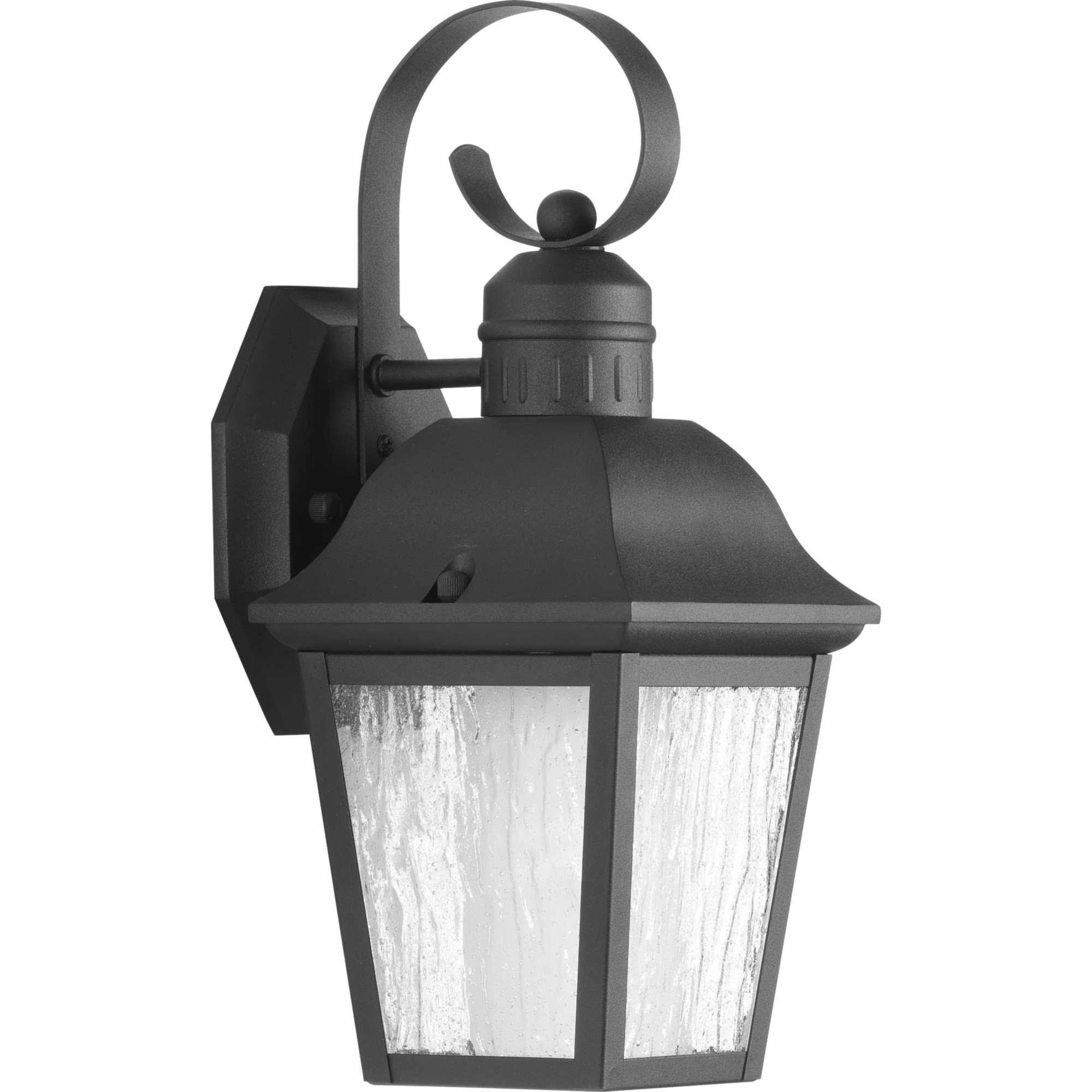 Progress P6619-31CD Andover 1 Light 13 inch Black Outdoor Wall Lantern Small