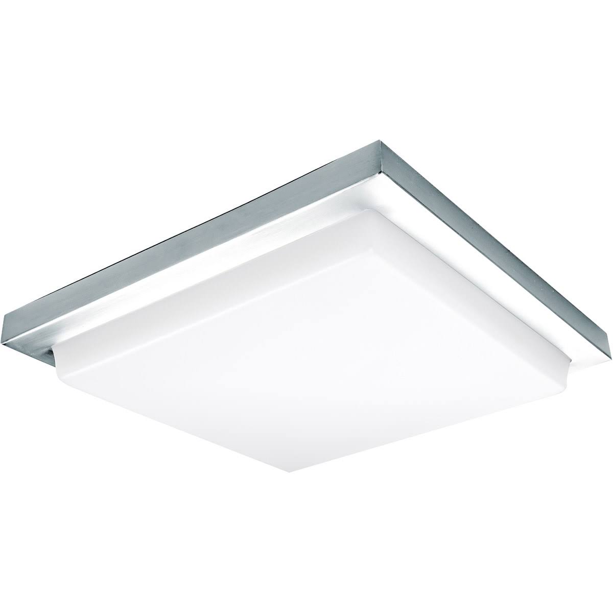 WAC Lighting FM-180112-30-CH Metro Energy Star Square LED Flush Mount, 12 Inches, Chrome