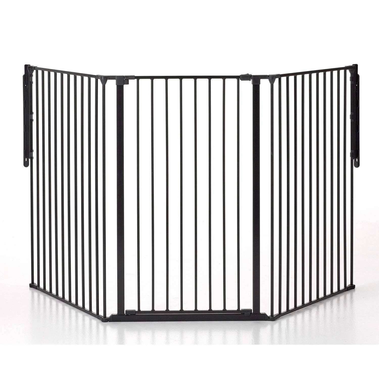 BabyDan Flex Large (35.4 inch-87.8 inch) Extra Tall (41 inch) Safety Gate - Black
