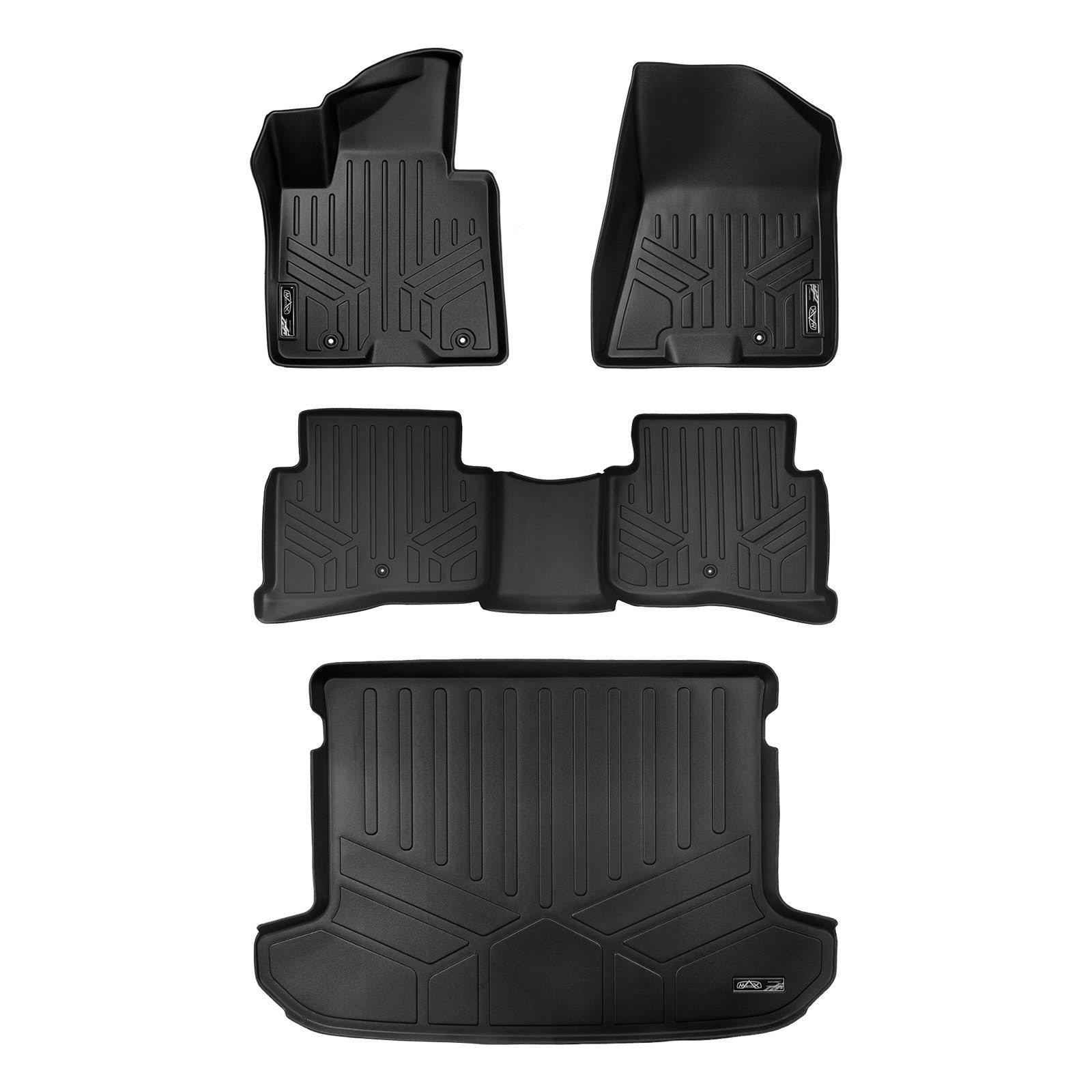 Maxliner Floor Mats and Cargo Liner Set Black for 2017-2018 Kia Sportage