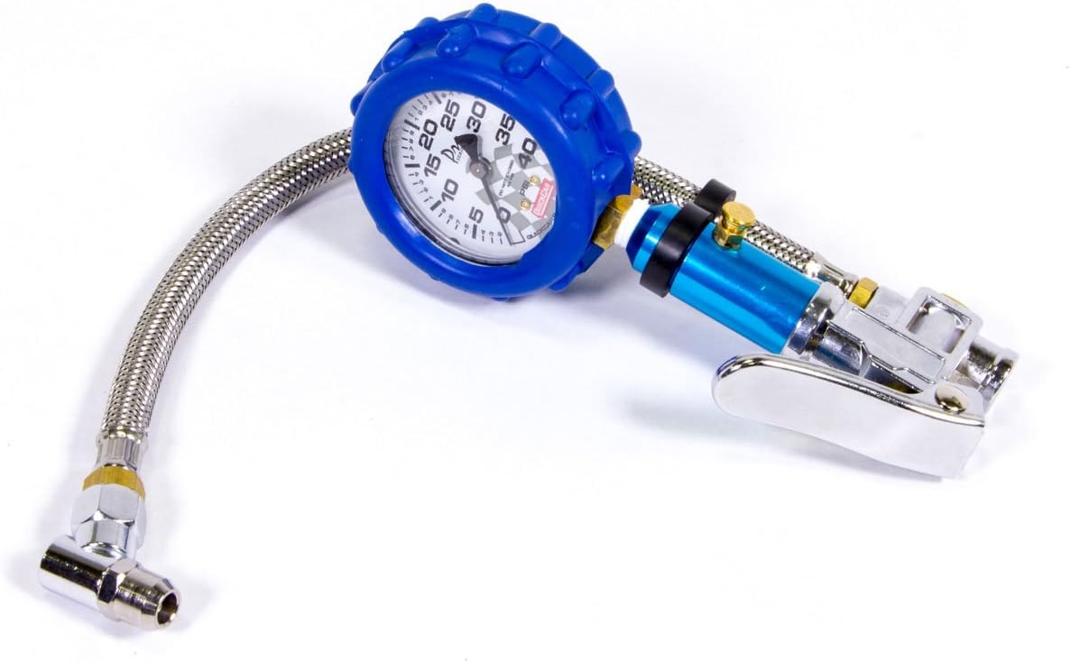 QuickCar Racing Products 56-240 Tire Inflator and Gauge, 0-40 psi
