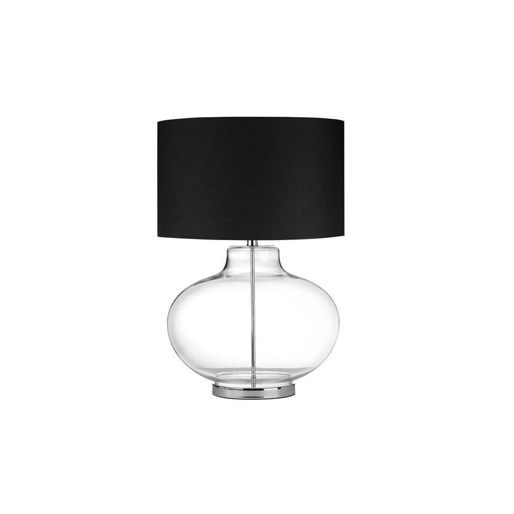 Pangea Home Rhonda Table Lamp Black