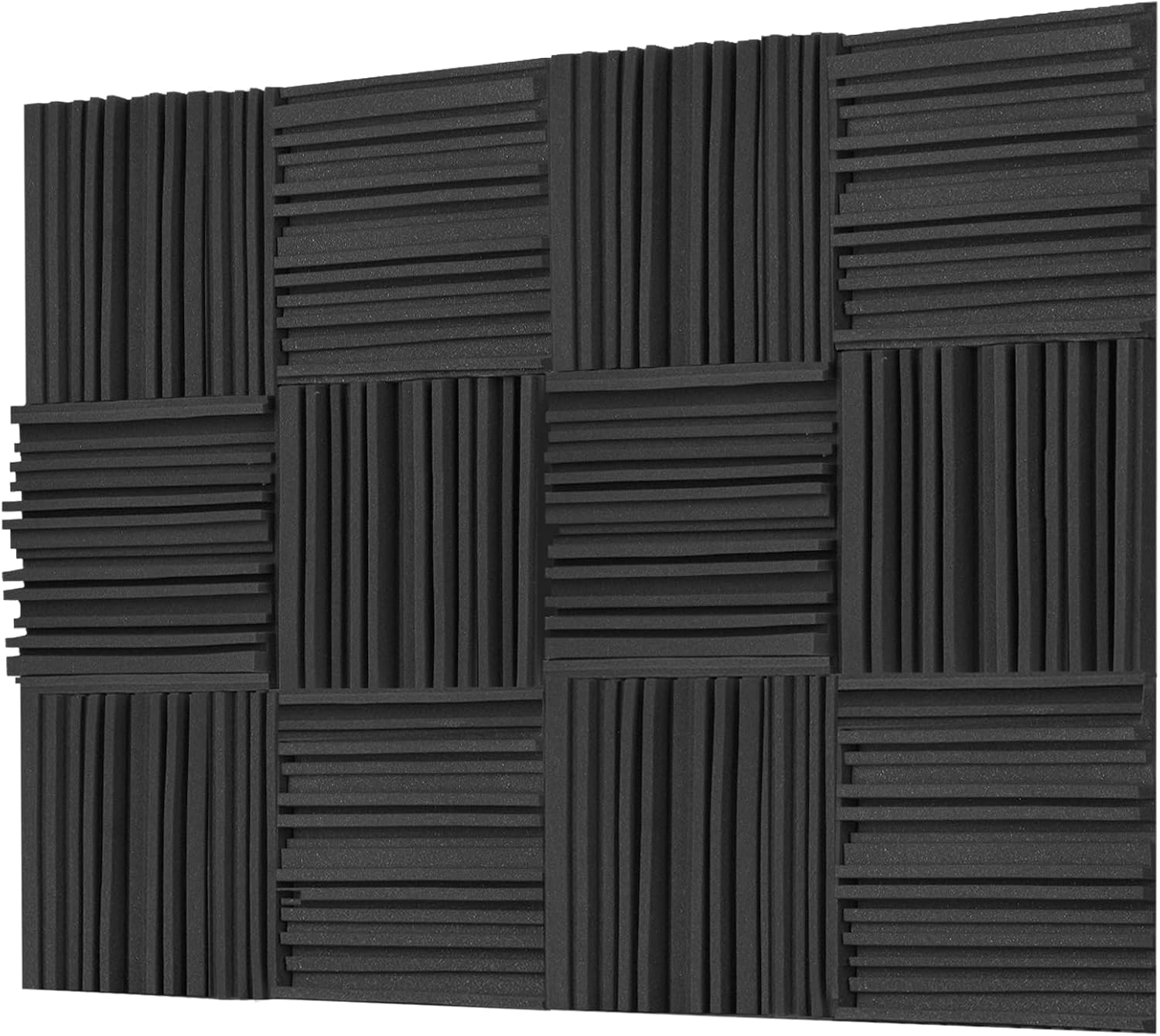 OUKMIC Acoustic Foam Panels, 12 Pack 2
