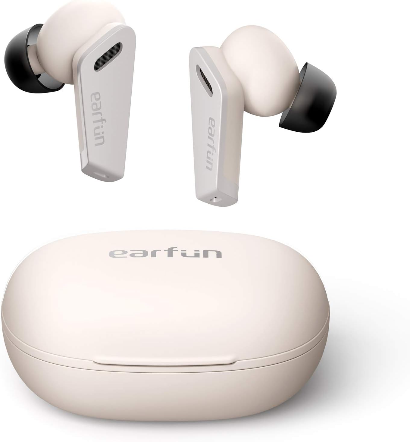 EarFun Air Pro Wireless Earbuds, Hybrid Active Noise Cancelling Earbuds, Bluetooth 5.0 Earbuds with 6 Mics ENC, Stereo Deep Bass, 32H Play Time with USB-C Charge, in-Ear Detection Headphones for Game