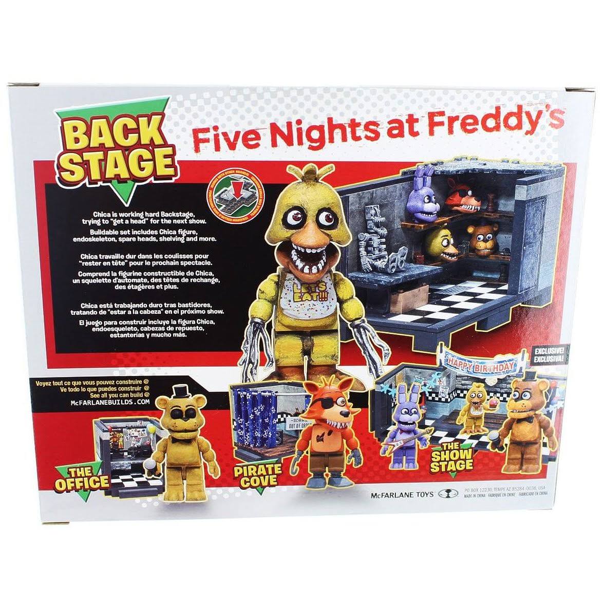 Five Nights at Freddy&s Backstage Construction Set