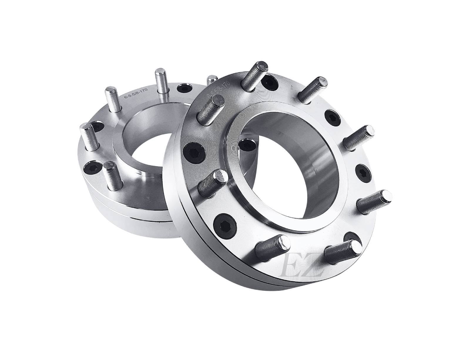 EZAccessory Hub Centric Wheel Adapter 6x5.5 to 8x170 Thickness 2x22 (Pair)