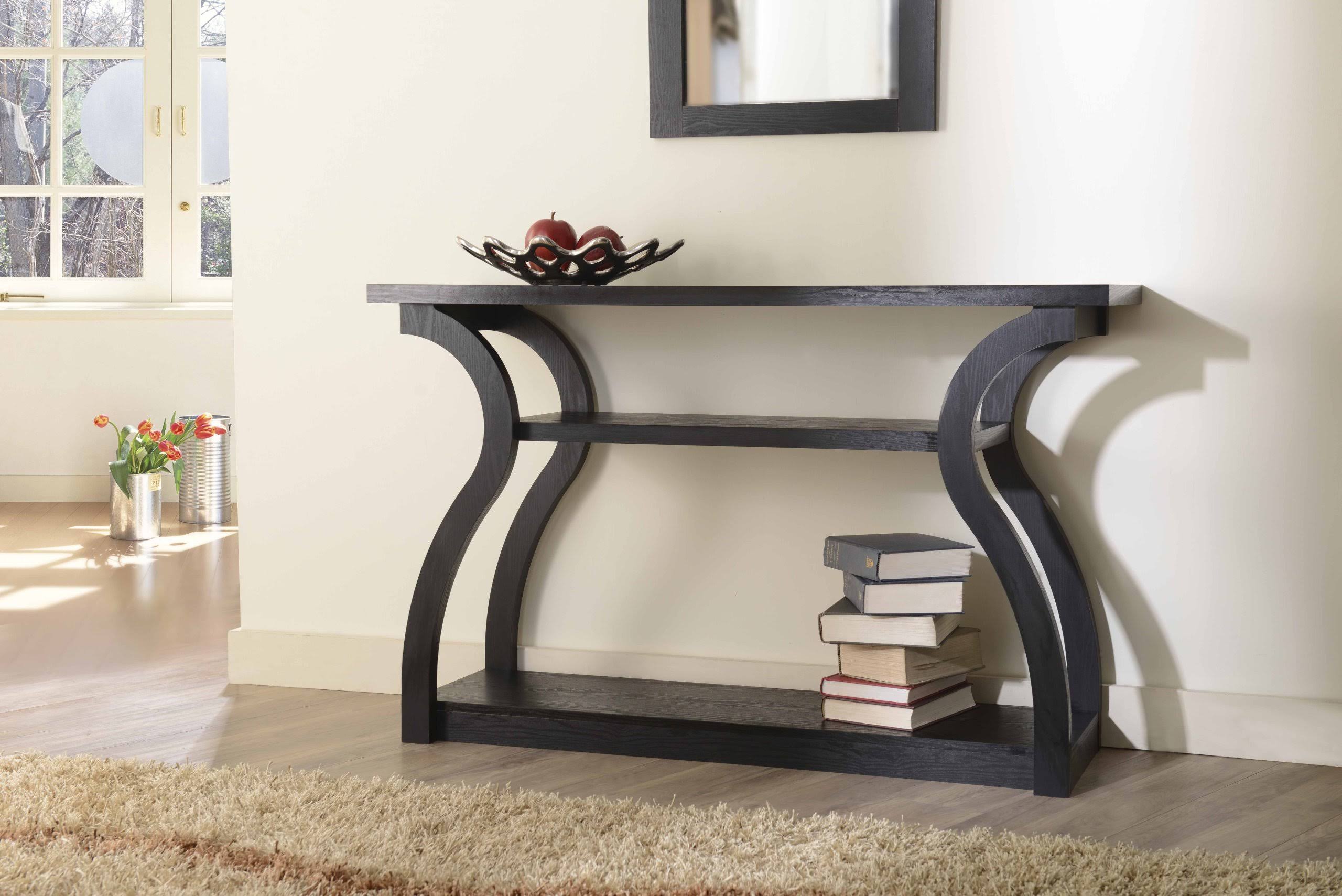 ioHOMES MARIENE Console Table, Black