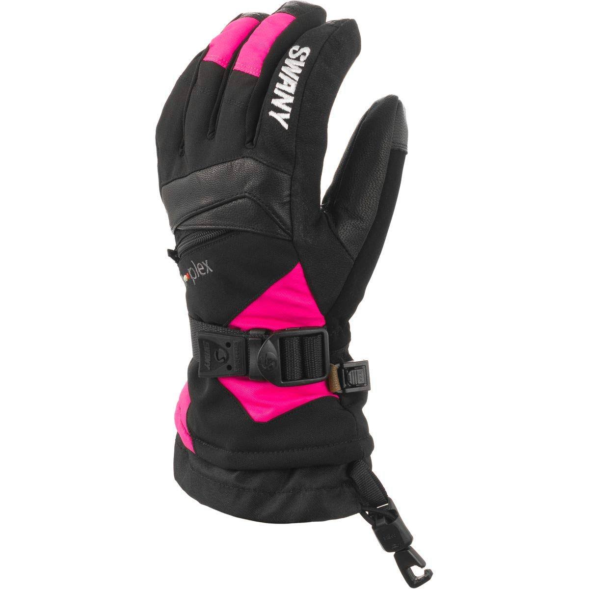 Swany X-Change Jr Glove - Kids& Black/Magenta, L