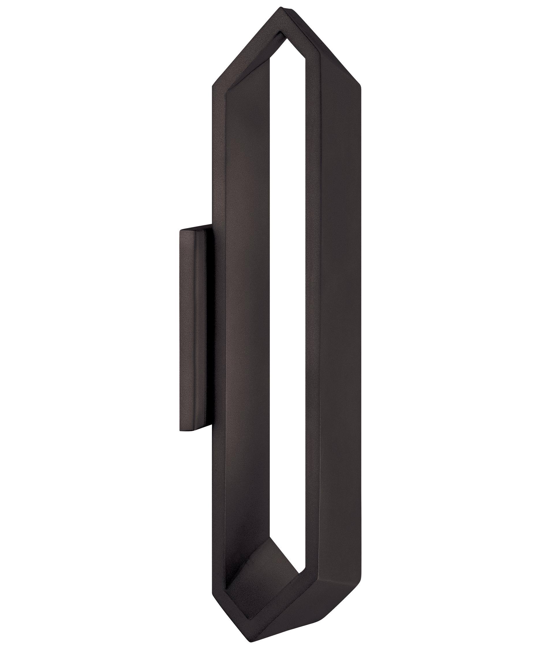 George Kovacs P1205-066-L - Pitch LED Wall Sconce, Black