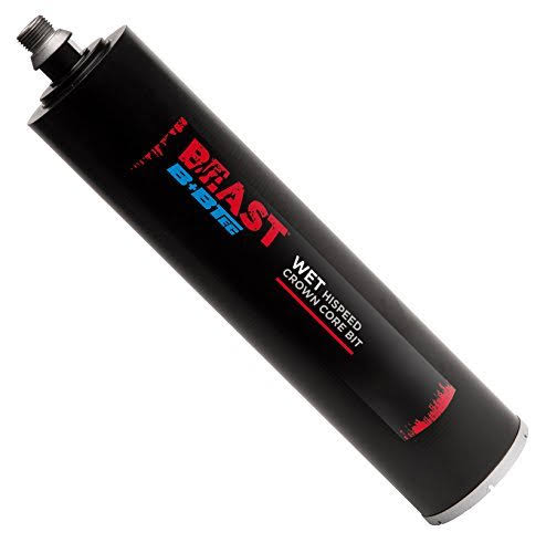 Lackmond 100312CR Prestressed Crown Style Wet Core Bit 3-1/2x22 x 13, 1