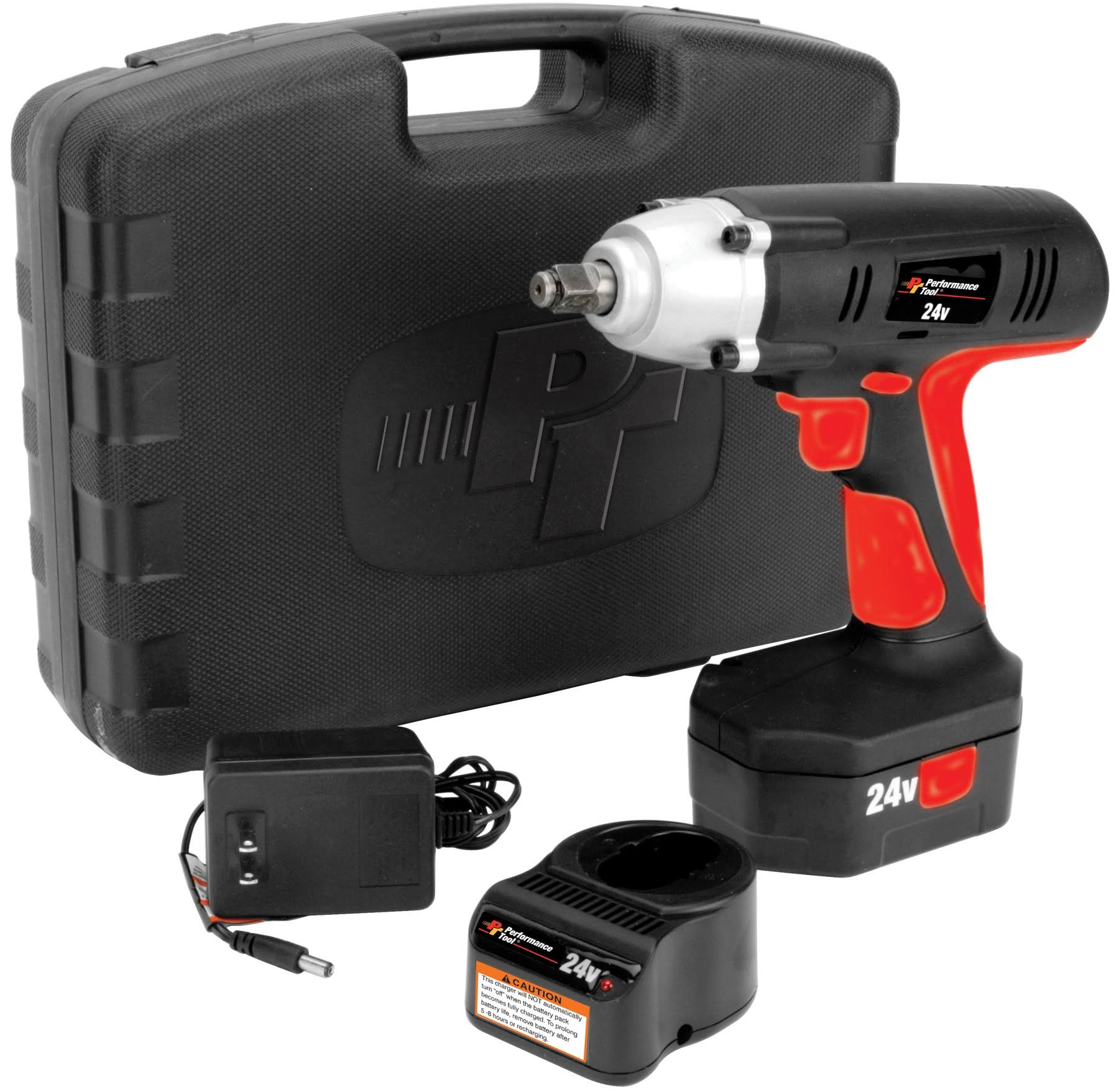 Performance Tool W50042 24V Cordless Impact Wrench