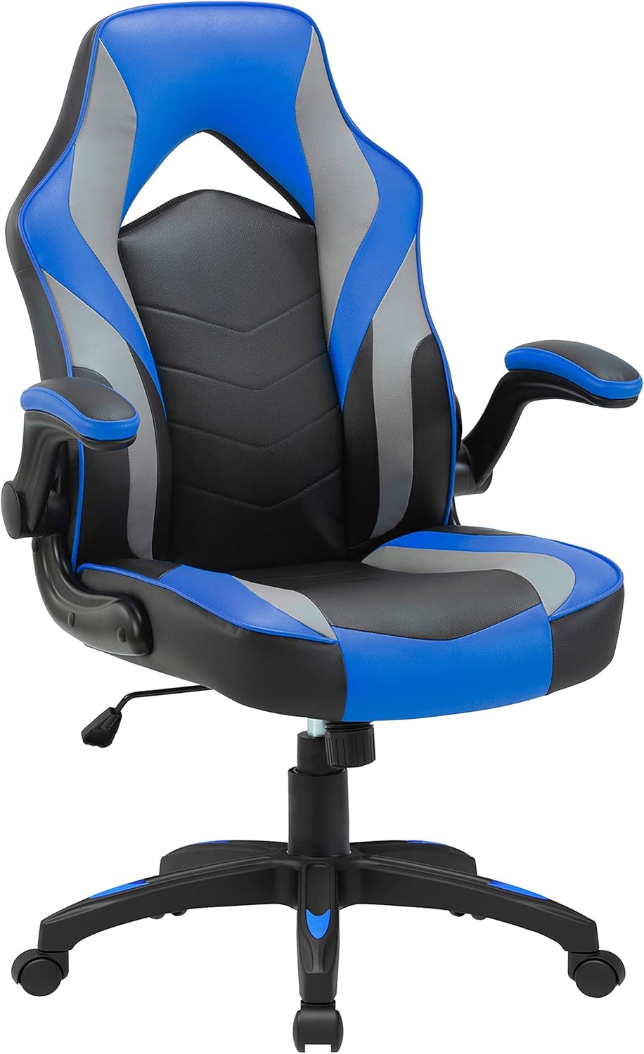 Lorell Gaming Chair, Black and Red