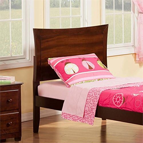 Leo & Lacey Twin Panel Headboard in Walnut