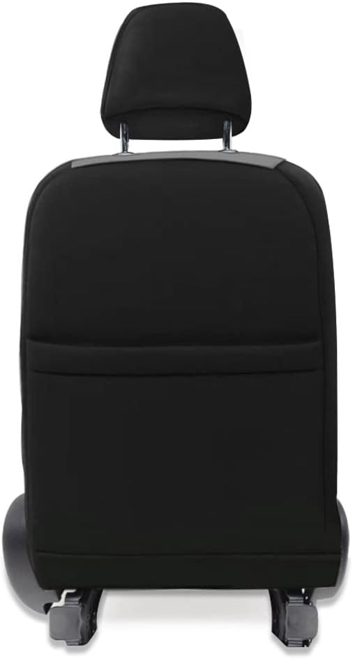 CarsCover Custom Fit 2013-2018 Toyota RAV4 LE XLE SUV Neoprene Car Front Seat Covers Gray & Black Sides Driver and Passenger Cover