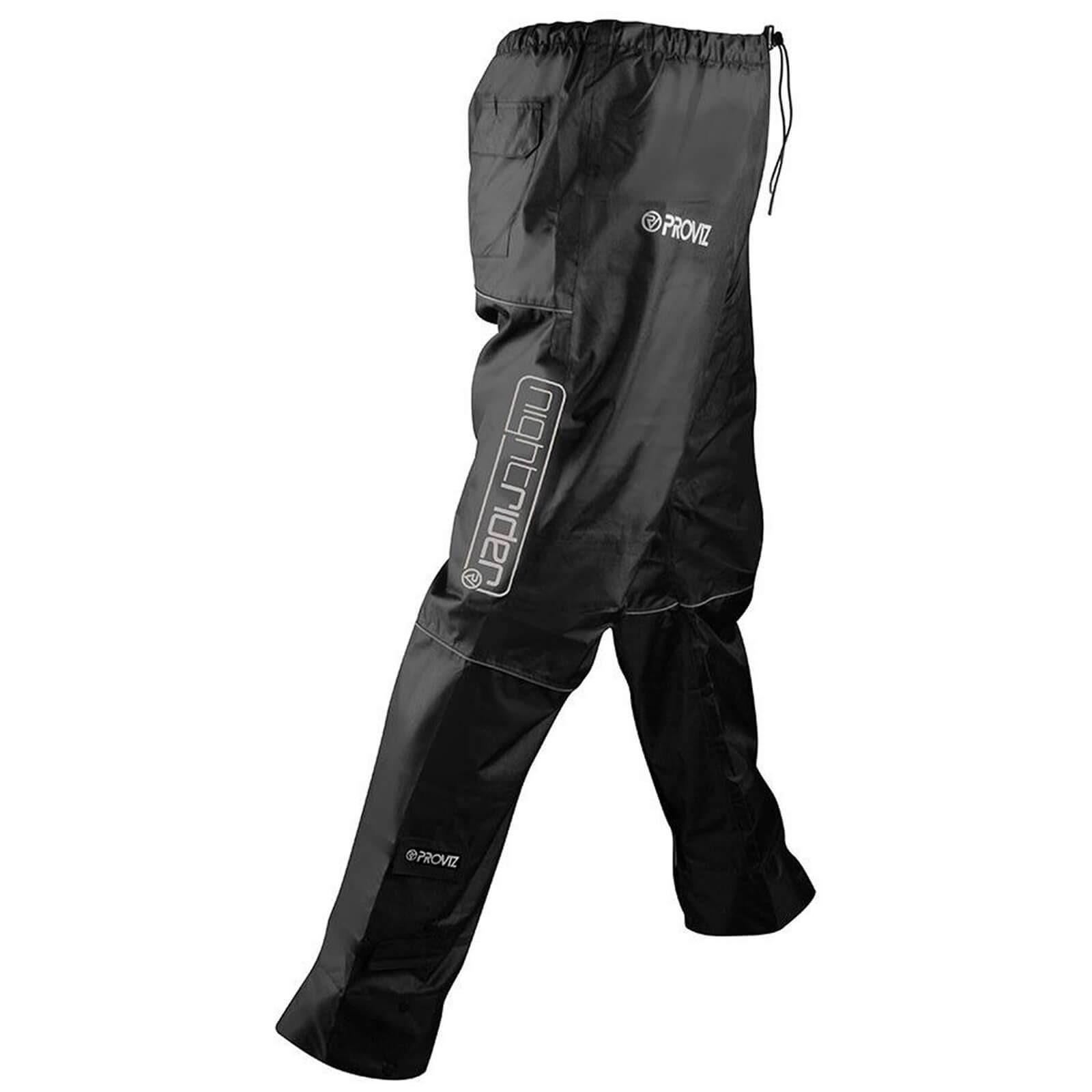 Proviz Nightrider Waterproof Trouser - Black - Medium