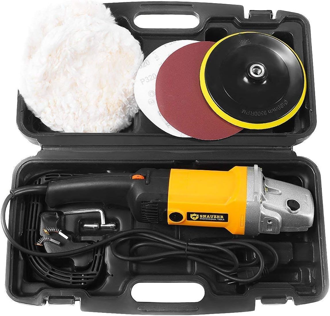 Goplus Electric Car Polisher Variable 6-Speed Rotary Polisher 7