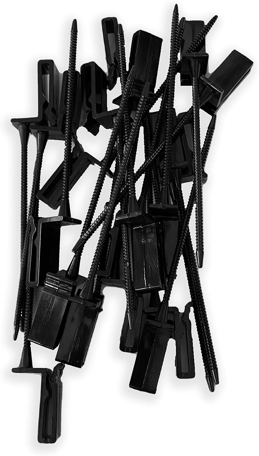 Solar Panel Bird/Critter Guard Fastener Clips | for Attaching Bird and Squirrel Guard Wire to Solar Panels Premium Quality | Installs and Removes Without Damage 50 Plastic ABS Clips