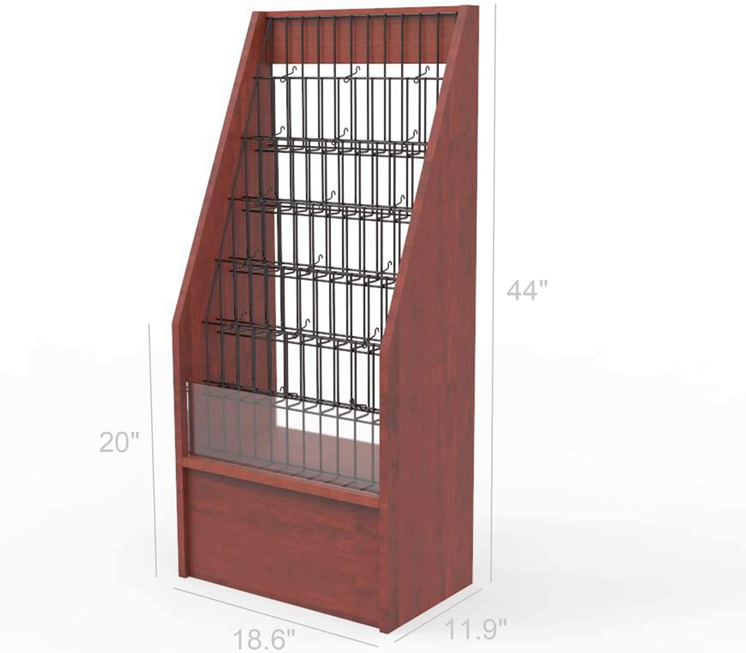 FixtureDisplays Magazine Rack1746-RM 1746-RM
