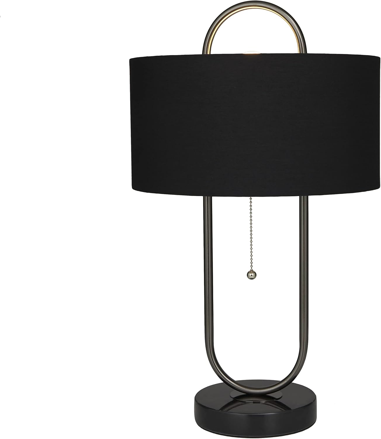 CosmoLiving by Cosmopolitan Modern Marble Accent Lamp, Bedside Desk Lamps for Bedroom, Living Room, Office, Kids Room, Girls Room, Dorm, 12