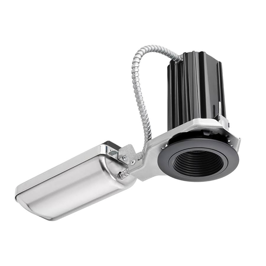 Juno Downlights Black LED Remodel and New Construction Recessed Light Kit (Fits Opening: 2-in) 2B-830F1-Bbl