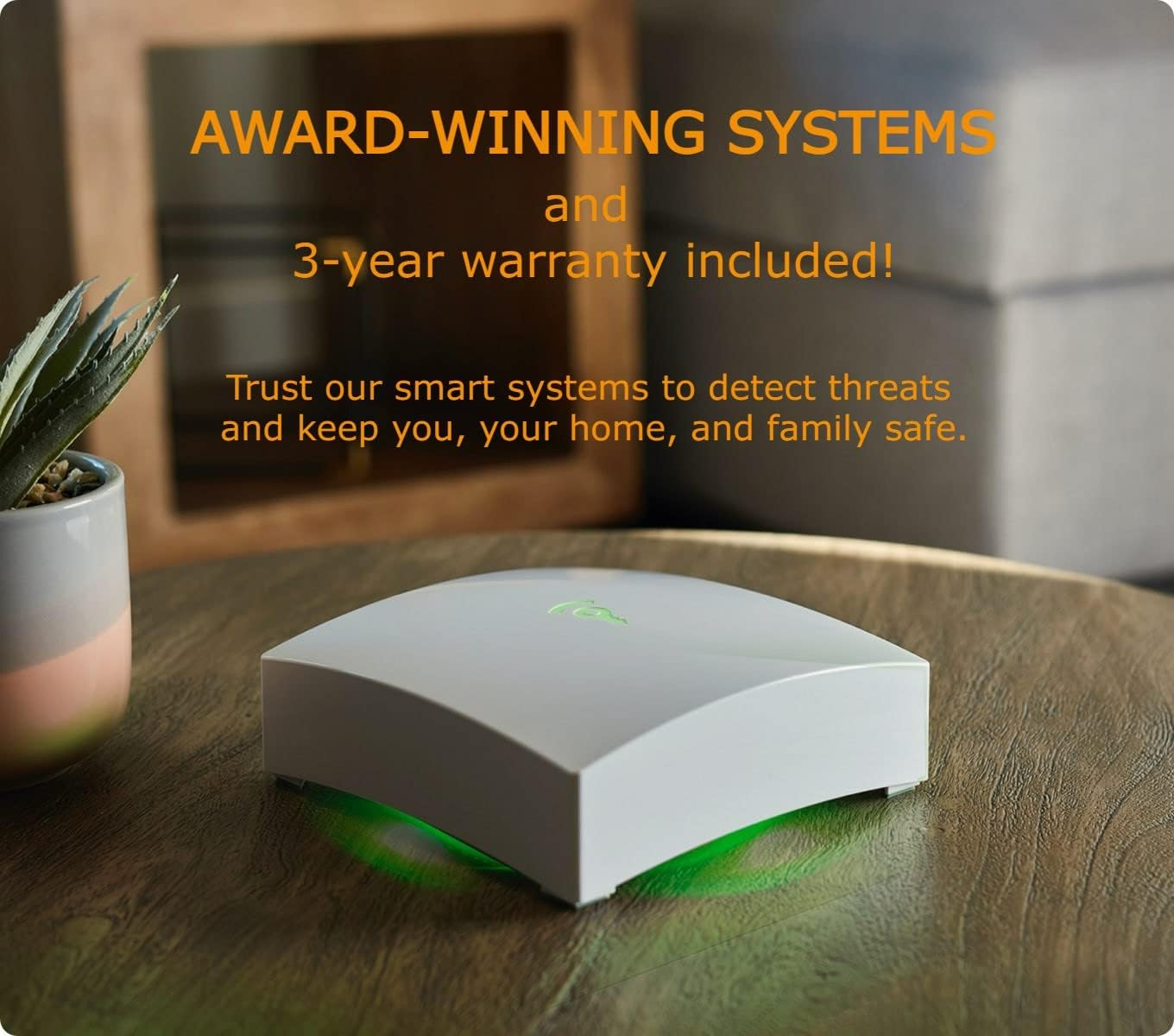 Frontpoint Home Security System | Fortress Package - 13 Piece Security Kit Includes Indoor & Doorbell Camera | 24/7 Professional Monitoring | Compatible with Alexa & Google Assistant