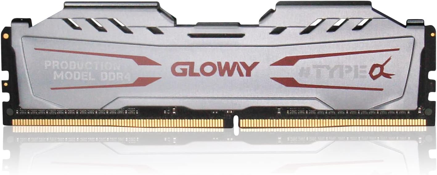 Gloway Ram 16GB 3000MHz (PC4-24000) CL16 1.35V Aluminum Desktop Memory Module ram Pack of 2
