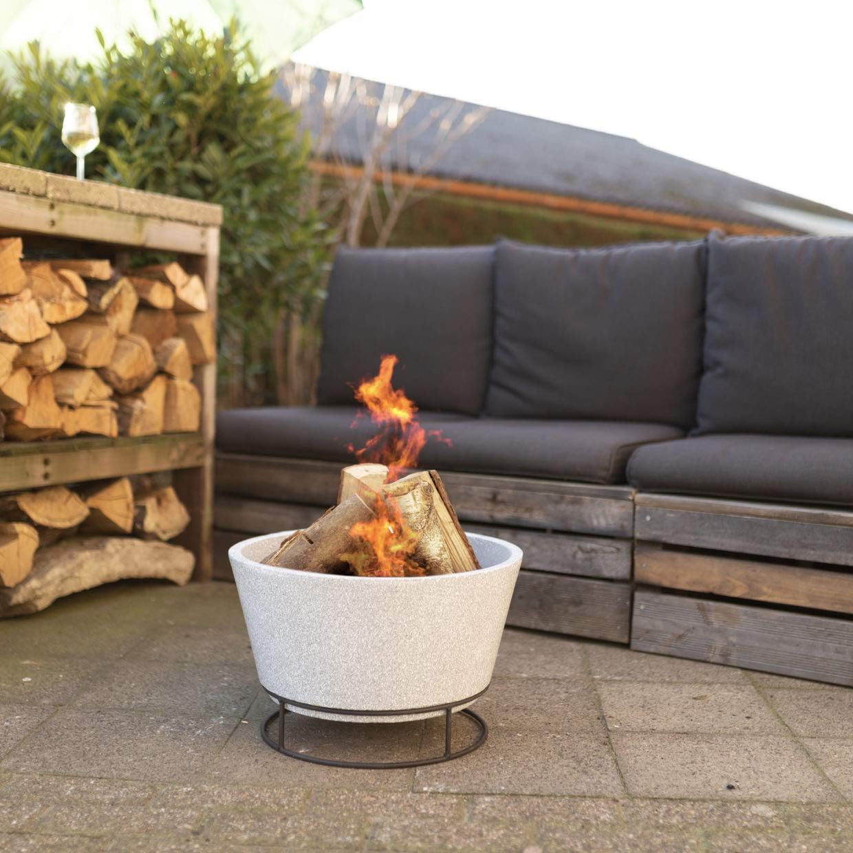 NACH FF441 Fire Bowl, Ceramic