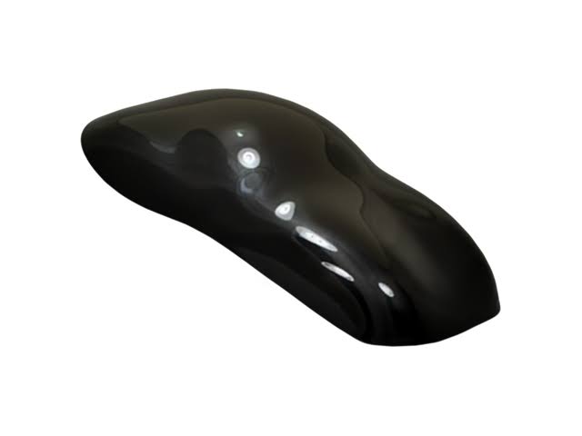 Restoration Shop - Boulevard Black Acrylic Lacquer Auto Paint - Complete Quart Paint Kit with Medium Thinner