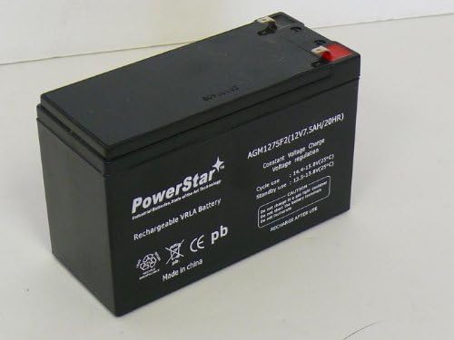 12Volt 7.5Ah 12V 7.5AH Sealed Lead Acid Battery (SLA) - 100 Pack