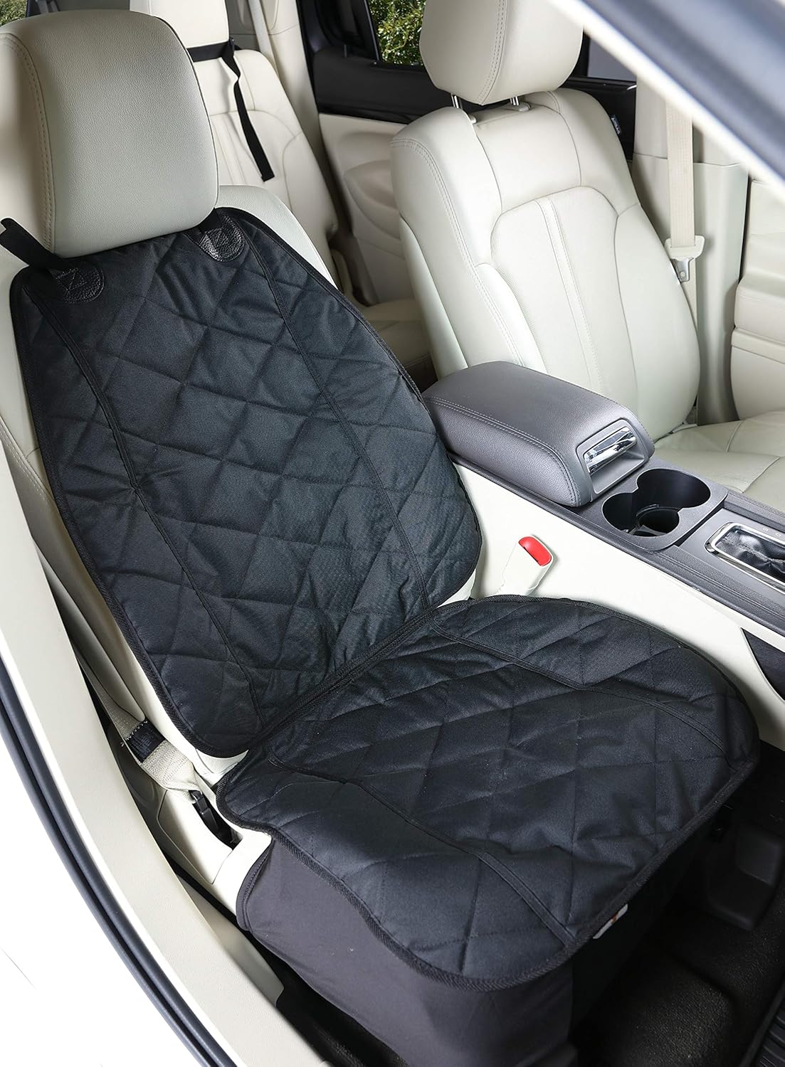 4Knines Front Seat Cover for Dogs (Black) - USA Based Company…