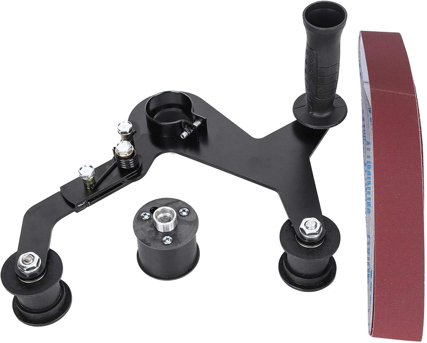 70 Portable Handle Round Tube Belt Sanders Polisher Grinding Polishing Machine for Stainless Steel Pipes and Elbow Pipes