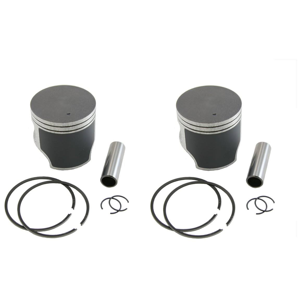 2 SPI Piston Kits Polaris 600 Switchback ES Adventure Pror Standard 77.25mm 2012 (2)SM-09261b