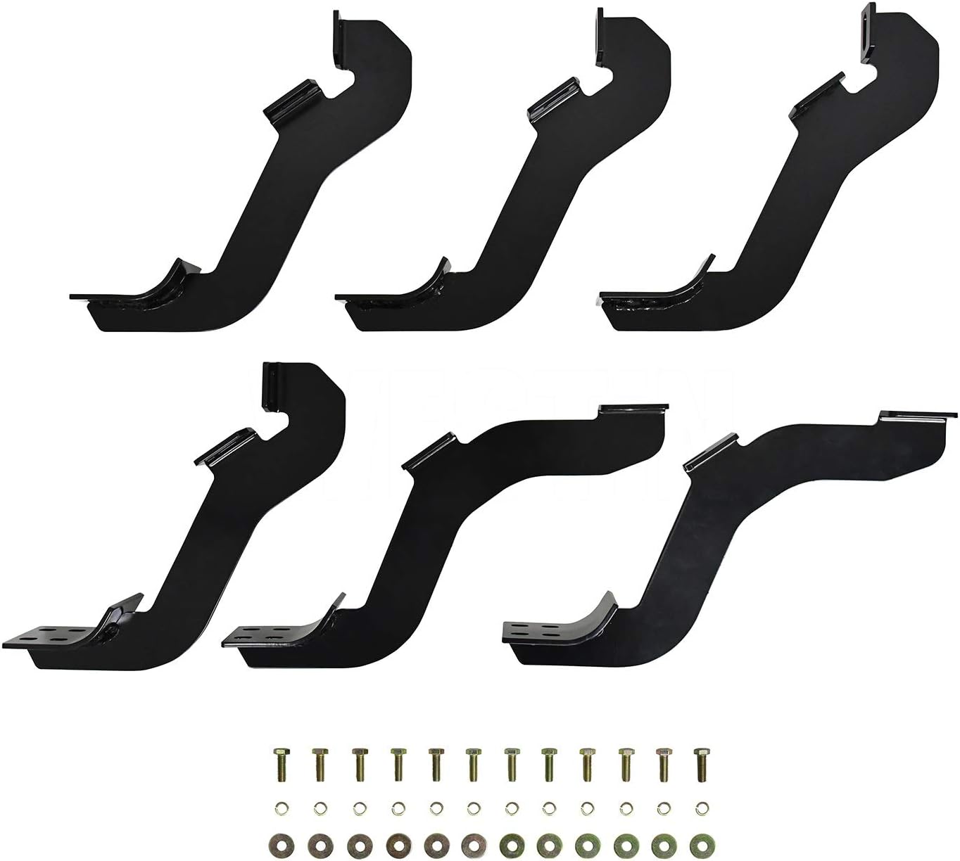 Westin 22-2265 Black Premier Oval Nerf Step Bar Mount Kit Ranger SuperCrew/SuperCab 2019-2020