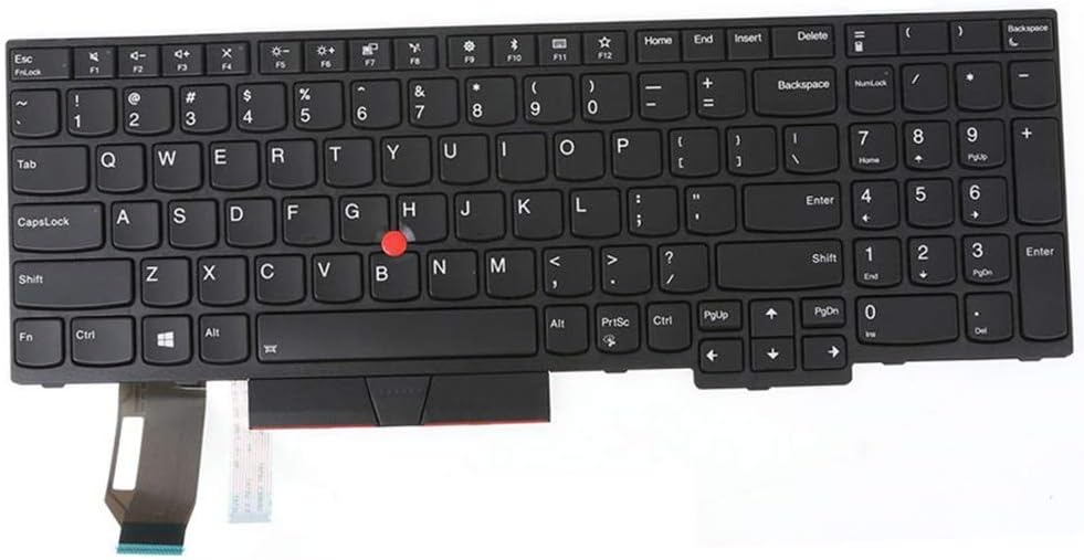 ZGQA-GQA Notebook Parts New Plastic Laptop Keyboard US Replacement with Backlight Part for 8560W