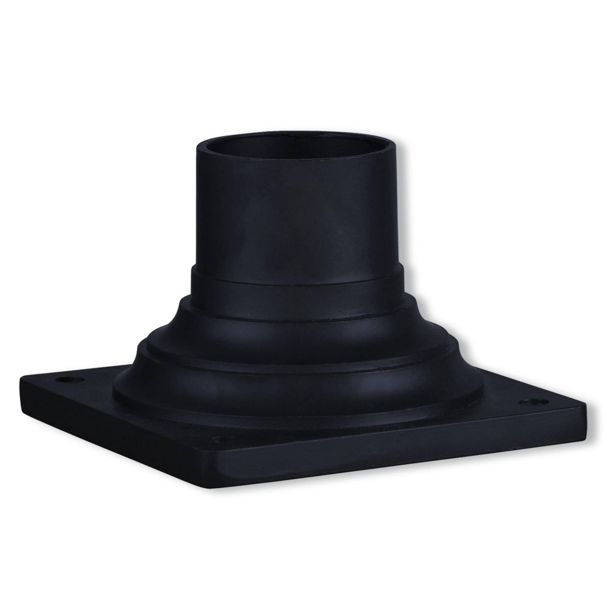 Livex Lighting 7586-04 Black Outdoor Pier Mount Adaptors