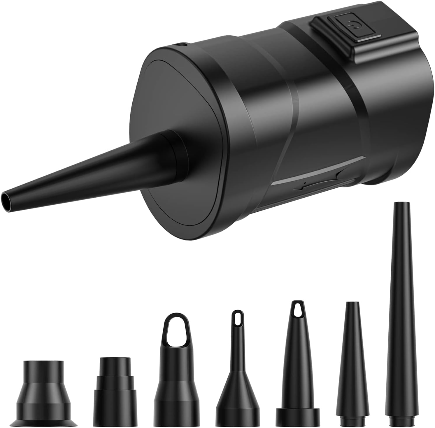 Compressed Air Duster, Portable Air Pump 2 in 1, 60000 RPM Electric Air Duster Keyboard Cleaner for Computer Electronics Cleaning, Replaces Compressed Air Cans, 10W Fast Charging Pack of 2