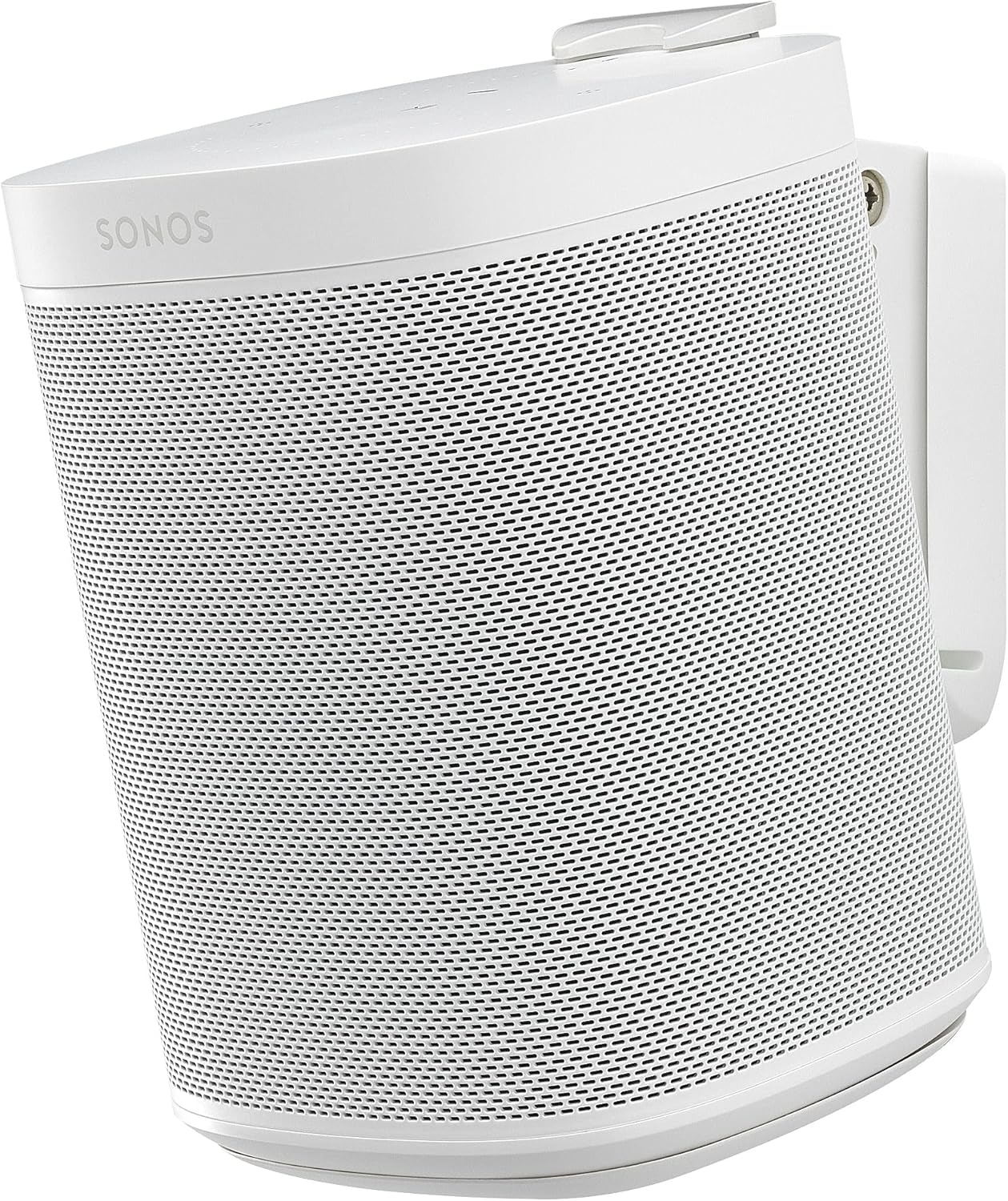 Mountson Speaker Wall Mount for Sonos One, SL & Play:1 - Rear Surround Sound Speaker Mounts -Black- Pair