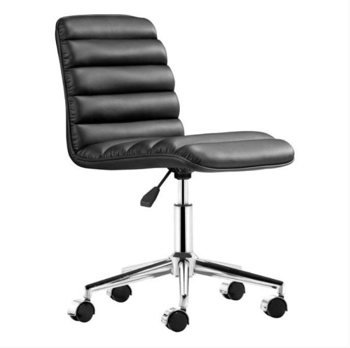 Zuo Modern Admire Office Chair Black