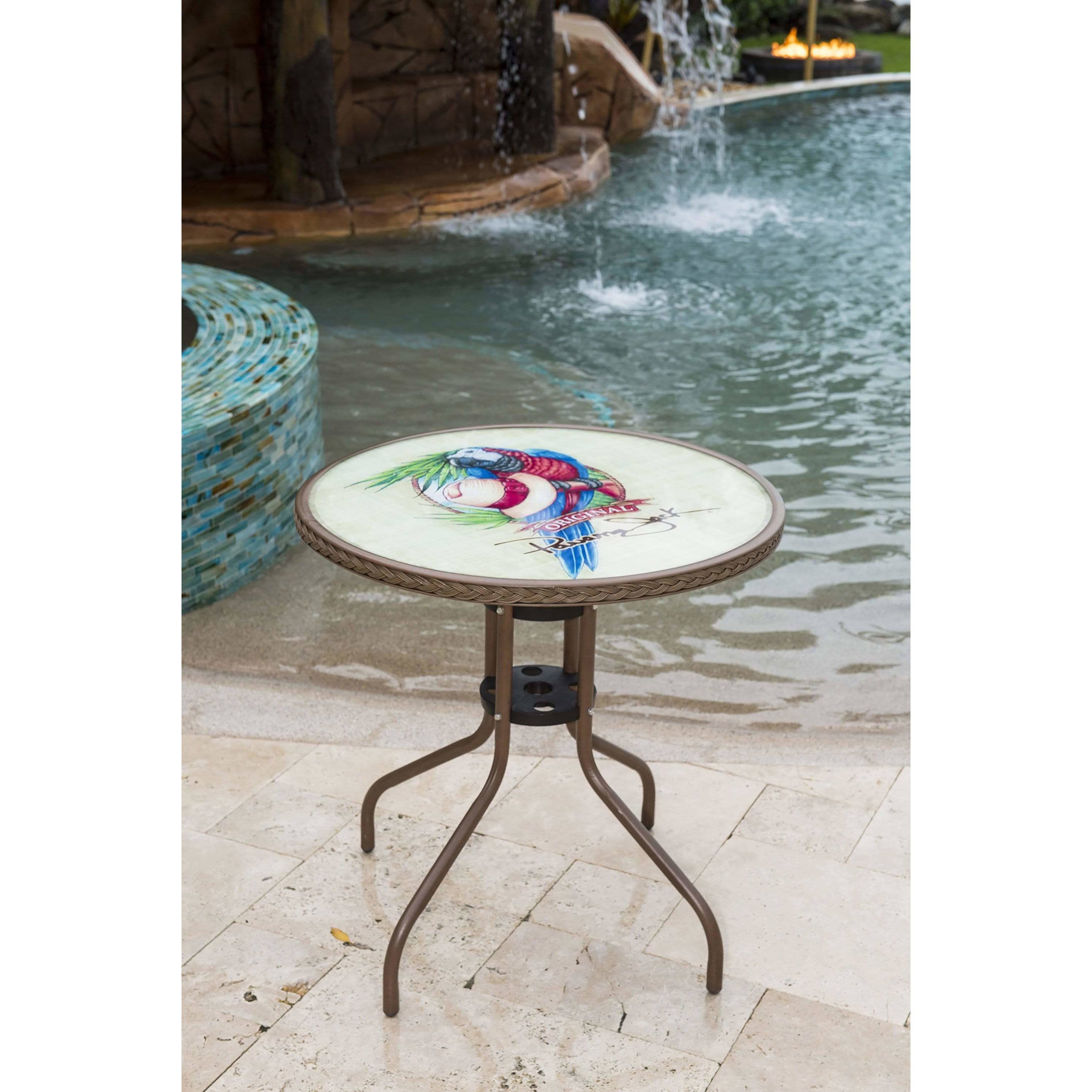 Panama Jack Caf&eacute; Parrot Bistro Table