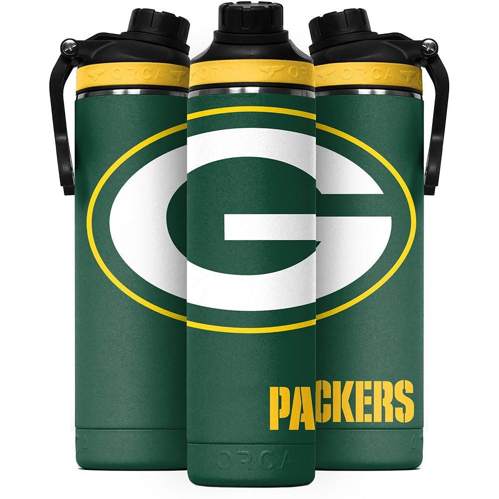 Orca Green Bay Packers 22oz. Large Logo Hydra Water Bottle