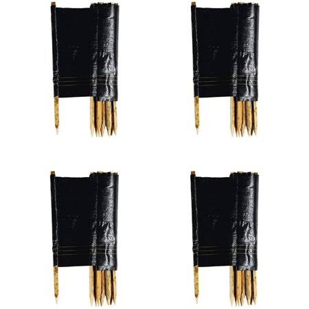 31900500 Silt Fence, 2 by 100-Feet, 2' x 100', Black (Pack of 4), Use As A Visual Barrier or Safety Fence by Tenax