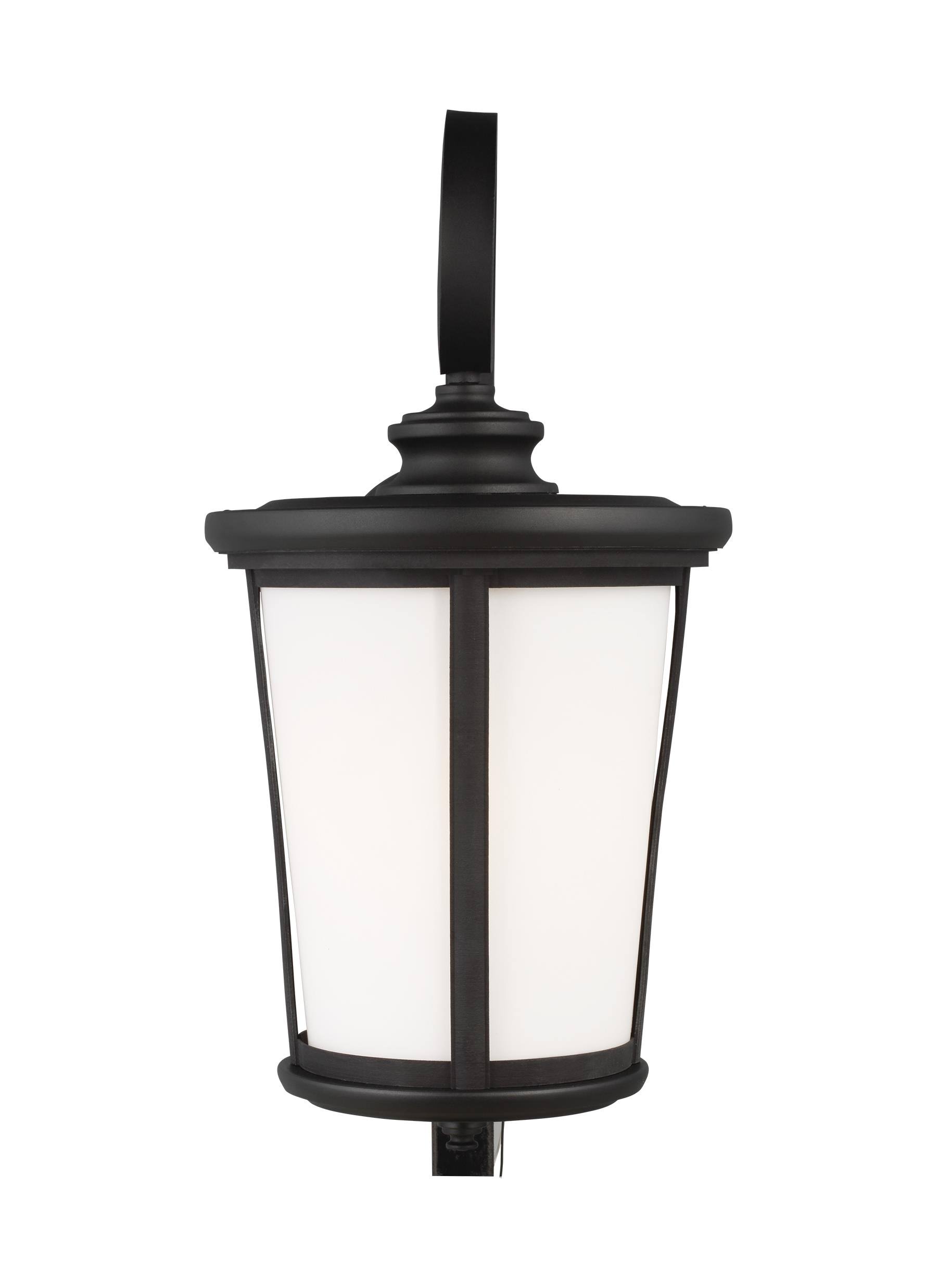 Generation Lighting - 8819301-12 - One Light Outdoor Wall Lantern - Eddington - Black