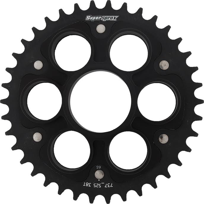 Supersprox RST-737525-38-BLK Stealth Sprocket 38T Black