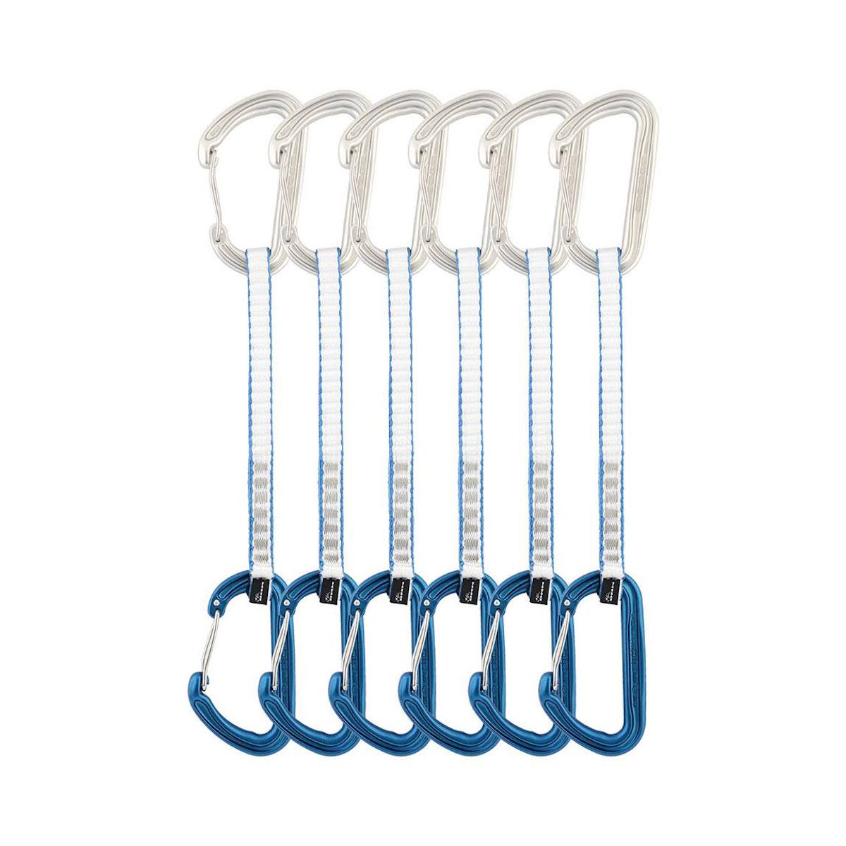 DMM Spectre Quickdraw Pack of 6 Silver/Blue 18cm A358-18BLP6