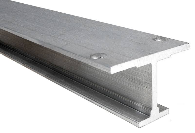 Johnson 200WM 120x22 (3048mm) Heavy-Duty Single I-Beam Track (Aluminum) at Hardware Hut 200-0120