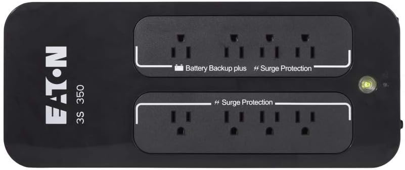 Eaton 5SC750 Pure Sinewave UPS Battery Backup, 750VA / 525W, AVR, LCD Display, Line Interactive (Not for sale in CO, VT, or WA)